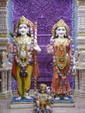 Bhagwan Shri Ram, Shri Sitaji and Shri Hanumanji